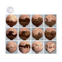 PANCAKE DIE OVERLAY-1   OL-1 MOUNTAINS