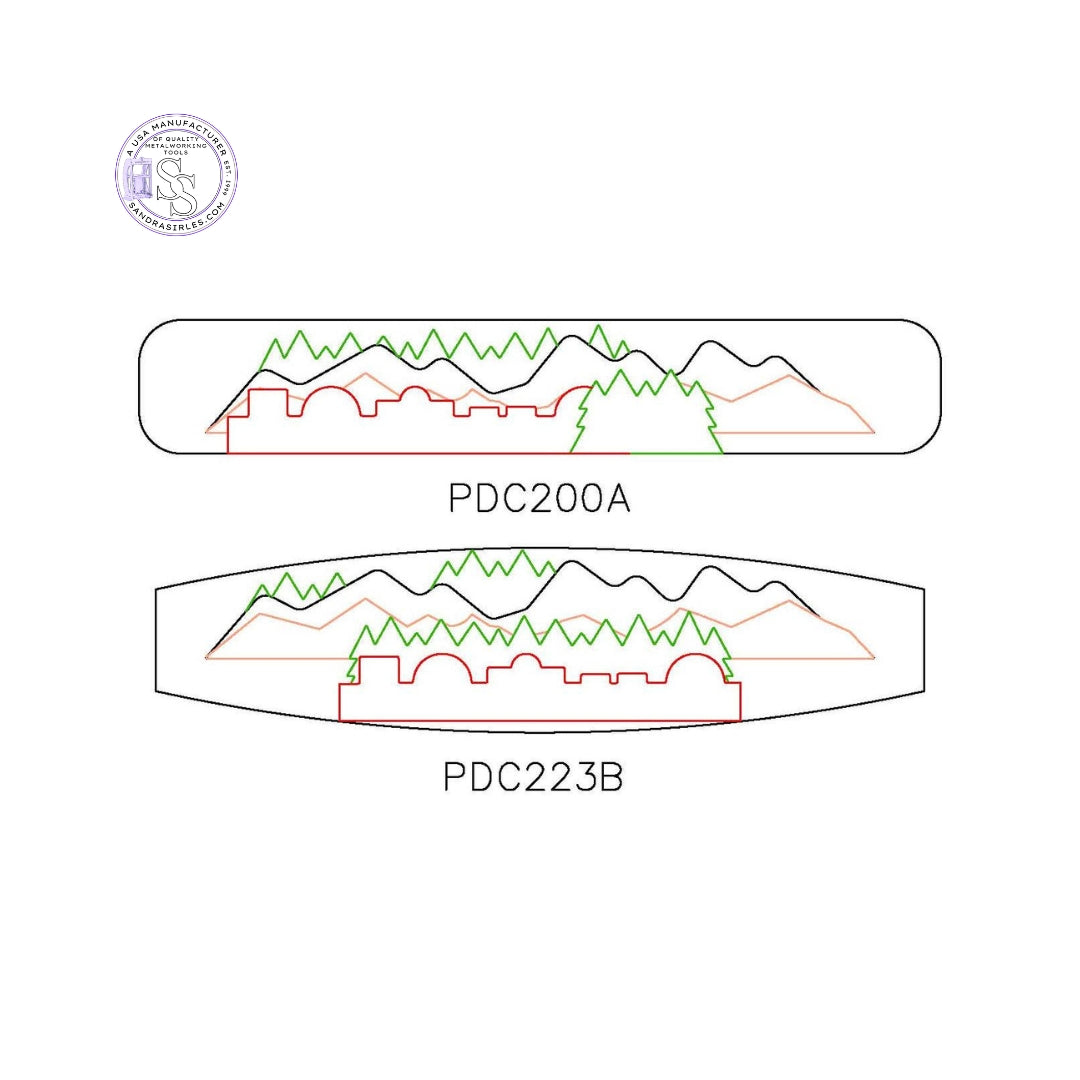 PANCAKE DIE OVERLAY-32 OL-32 CUFF BUILDINGS