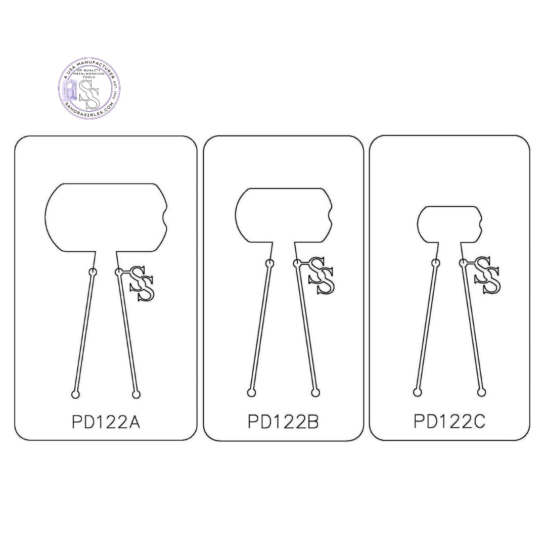 PANCAKE DIE PD122 DOG/CAT TAG