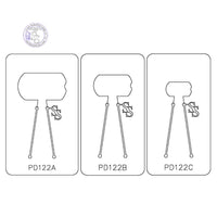 PANCAKE DIE PD122 DOG/CAT TAG
