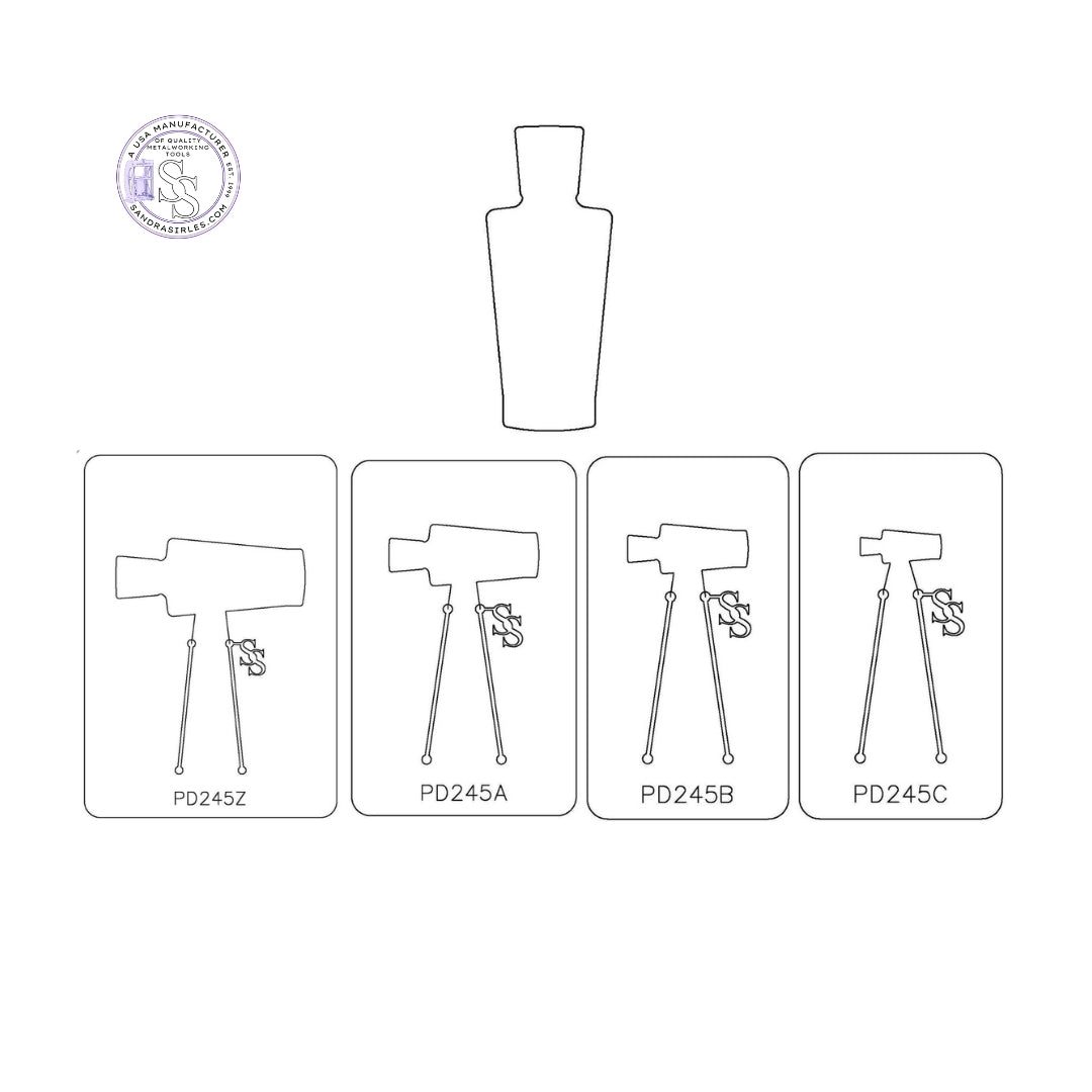 PANCAKE DIE PD245 BOTTLE