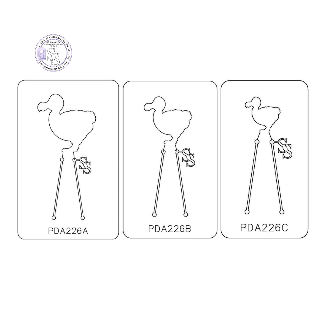 PANCAKE DIE PDA226 DODO BIRD