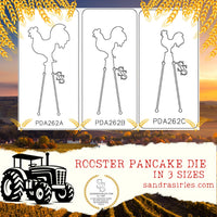 PANCAKE DIE PDA262 ROOSTER