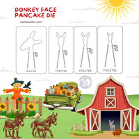 PANCAKE DIE PDA279 DONKEY FACE