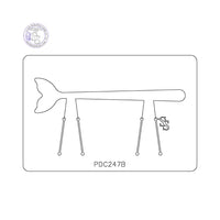 PANCAKE DIE PDC247 CUFF WHALE TAIL