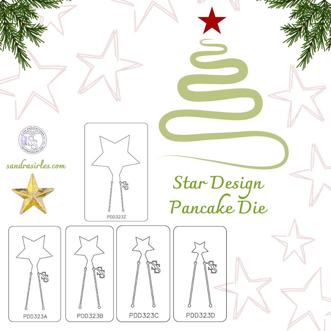 PANCAKE DIE PDD323 DESIGN 23 STAR