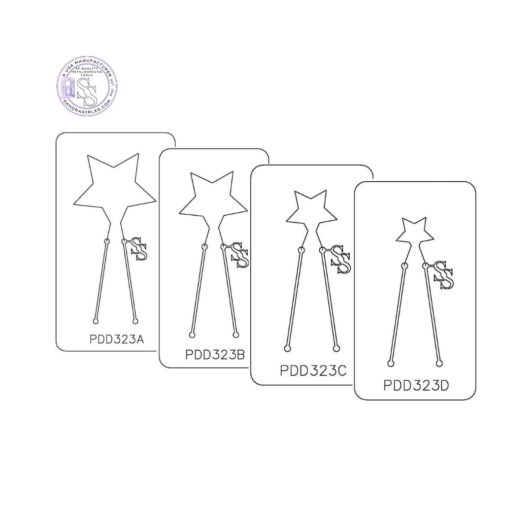 PANCAKE DIE PDD323 DESIGN 23 STAR