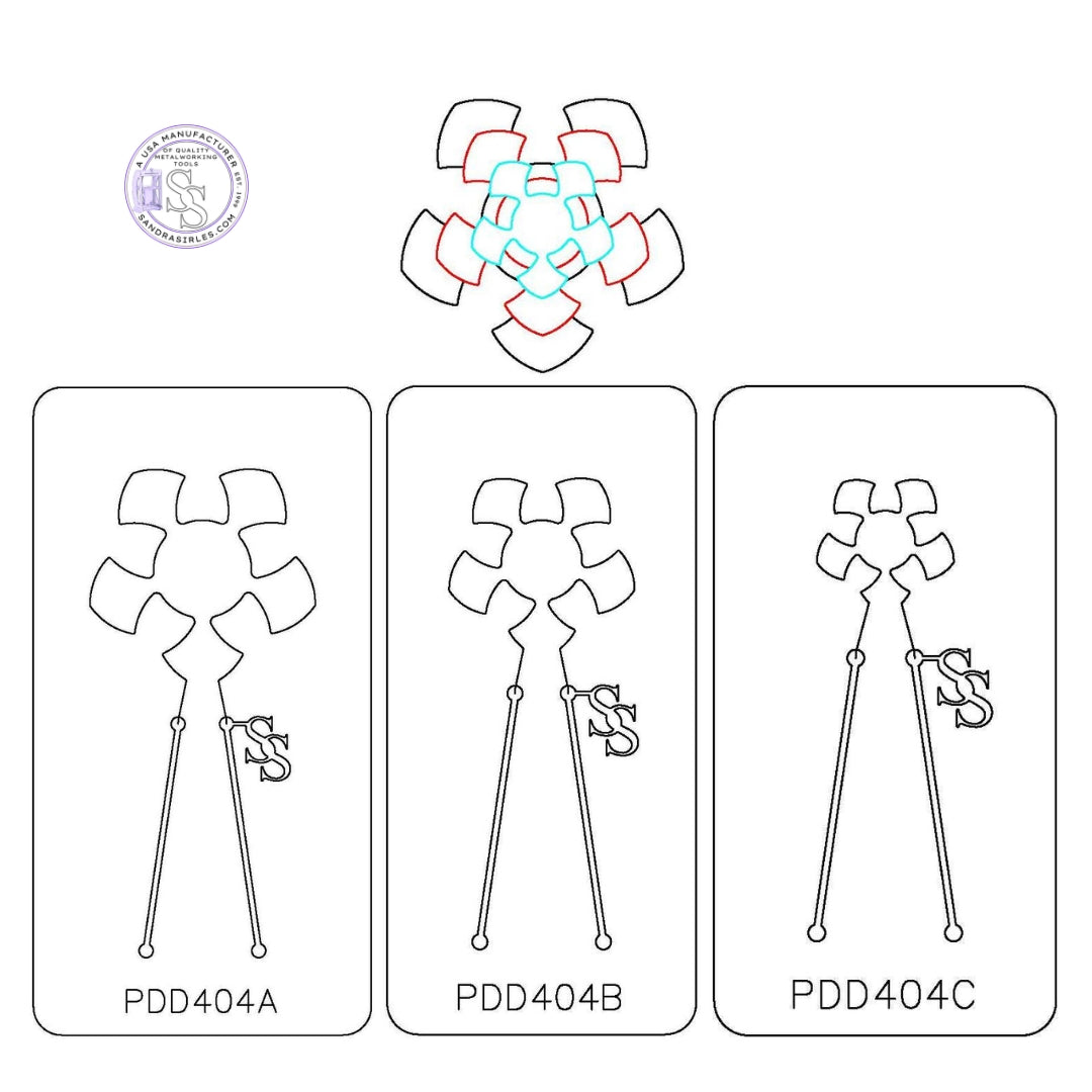 PANCAKE DIE PDD404 DESIGN 104