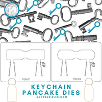 PANCAKE DIE PDK02 KEYCHAIN / BOOKMARK 2