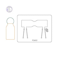 PANCAKE DIE PDK01 KEYCHAIN / BOOKMARK 1