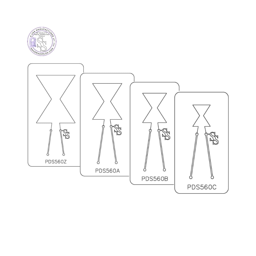 PANCAKE DIE PDS560 SHAPE HOURGLASS