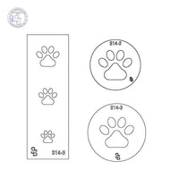 SILHOUETTE DIE S14 SHAPE / PAW DESIGN