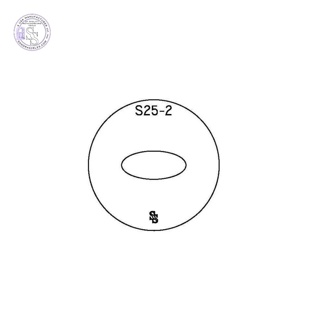SILHOUETTE DIE S25-2 DESIGN 10 LKV OVAL