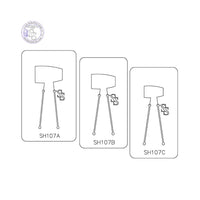 PANCAKE DIE SH107 SHAPE ELONGATED TRAPEZOID