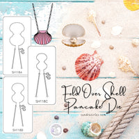 PANCAKE DIE SH118 FOLD OVER SHELL SHAPE