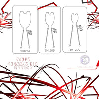 PANCAKE DIE SH120 BIB SHAPE