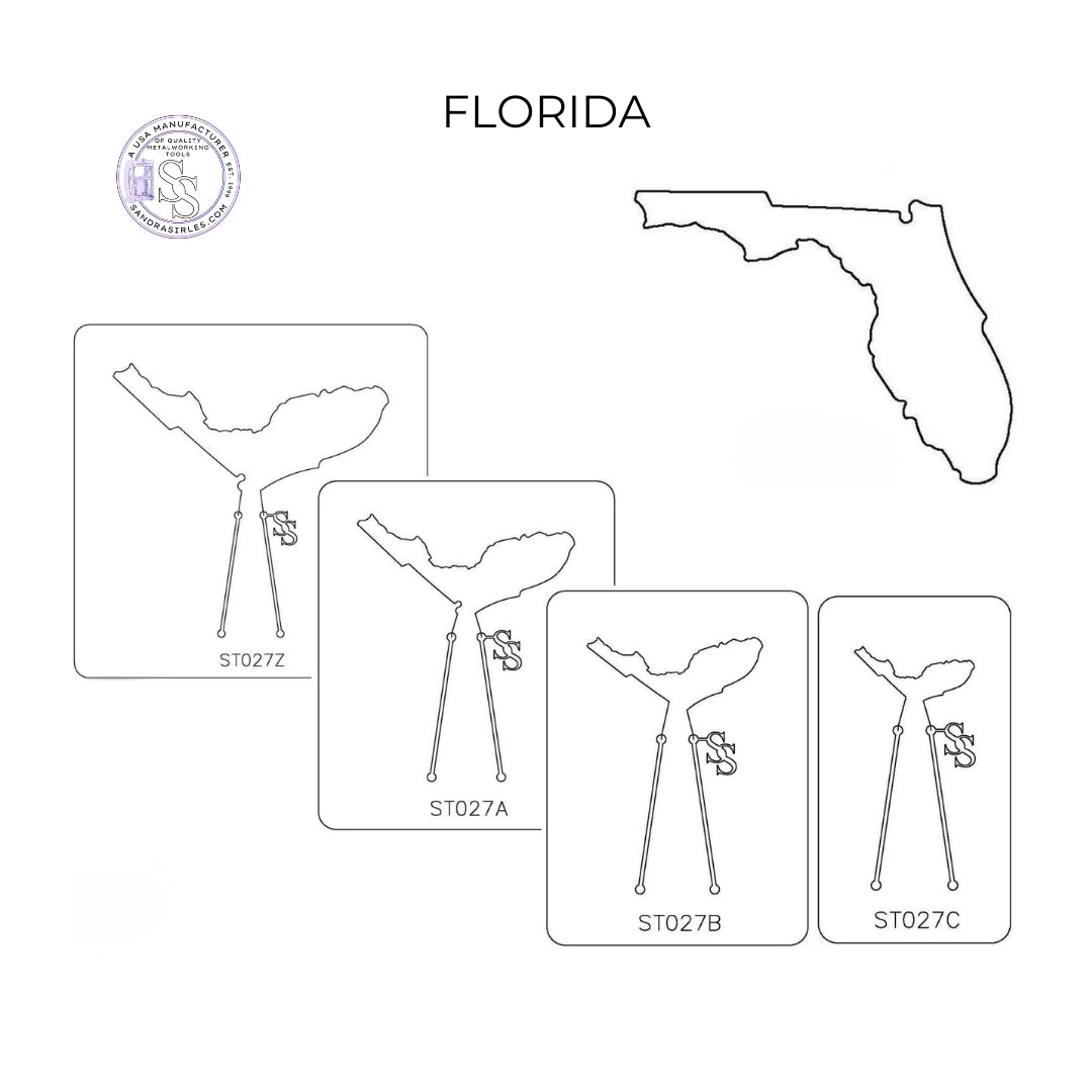 PANCAKE DIE ST027 STATE FLORIDA