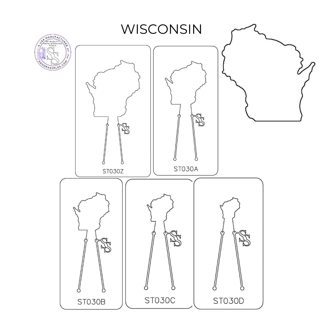 PANCAKE DIE ST030 STATE WISCONSIN