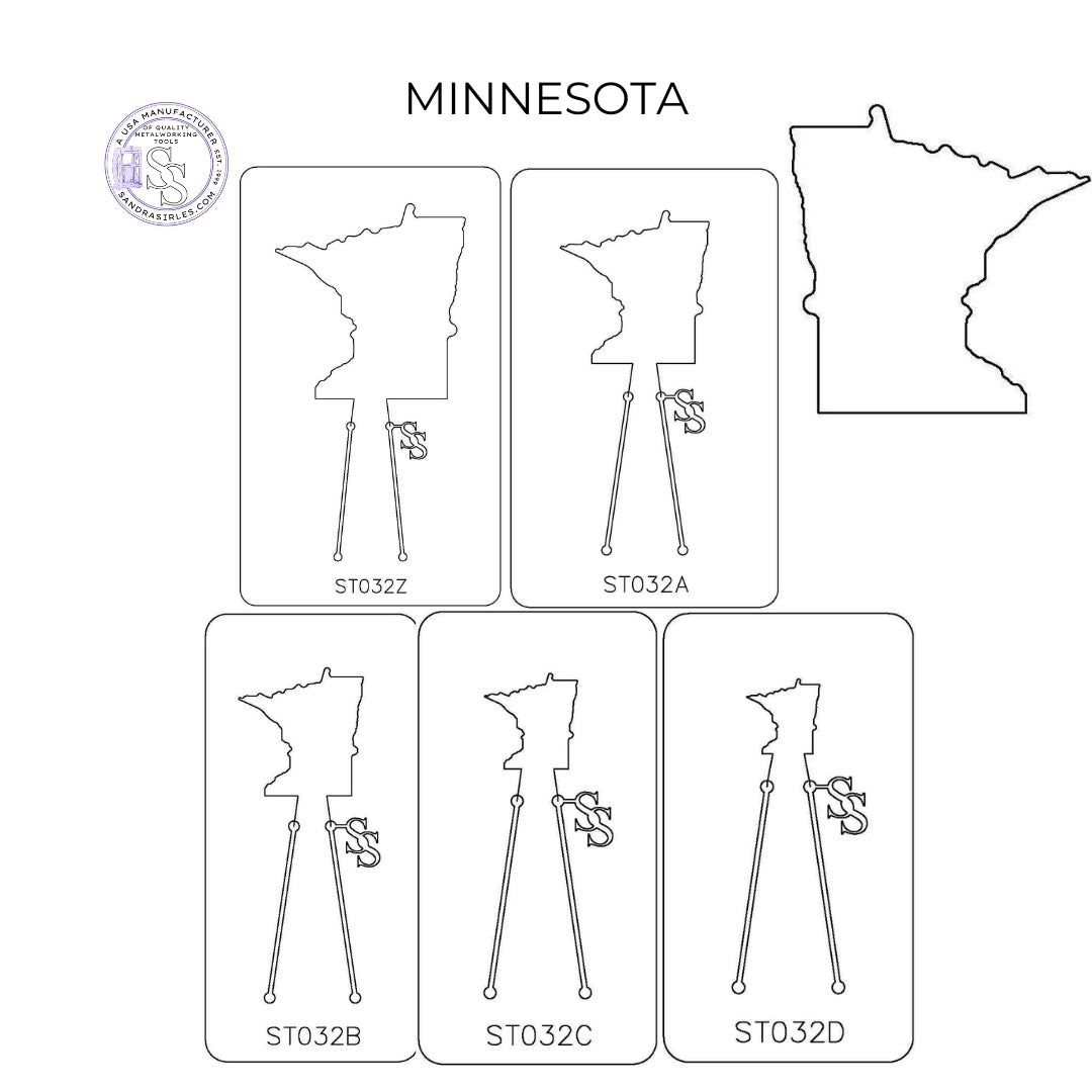 PANCAKE DIE ST032 STATE MINNESOTA