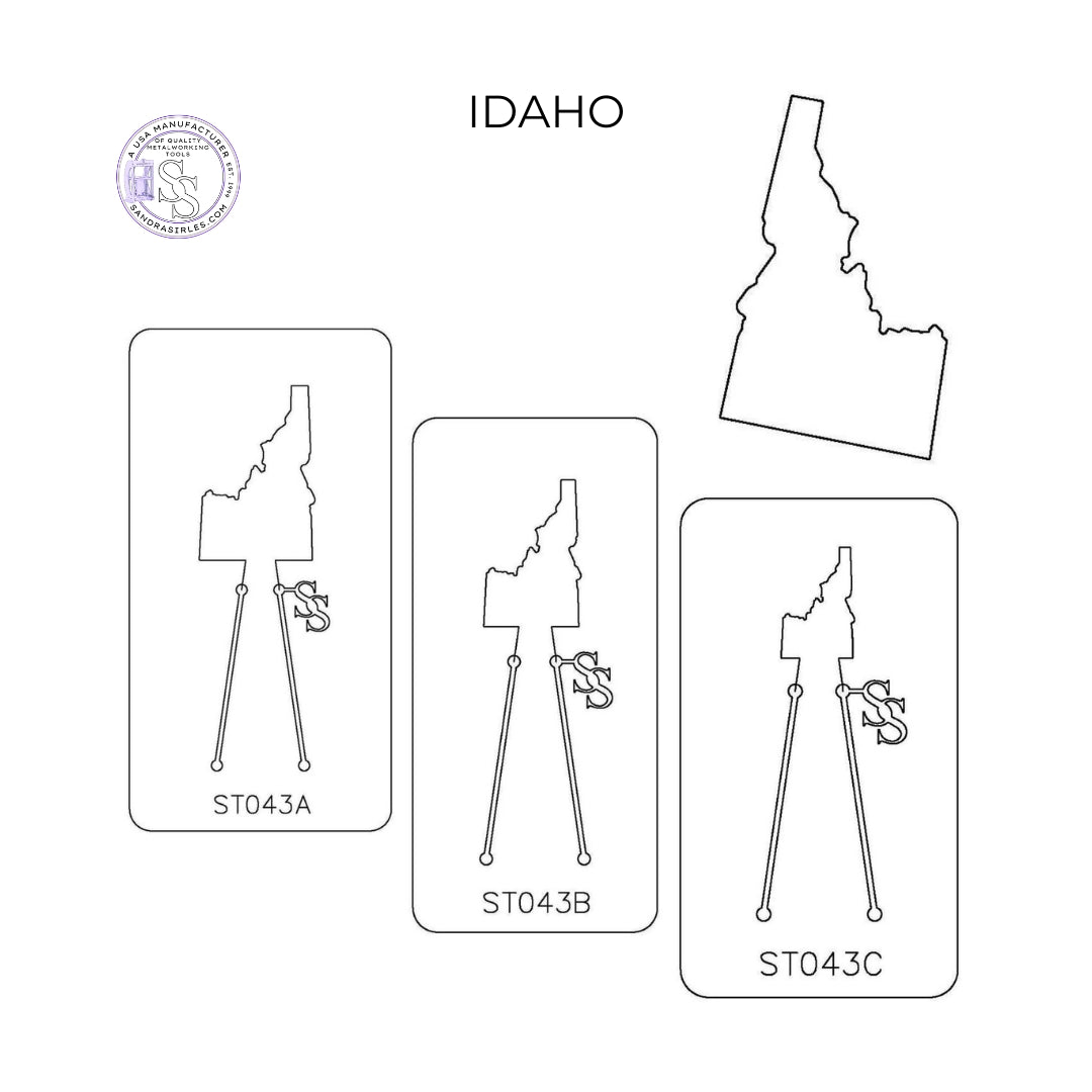 PANCAKE DIE ST043 STATE IDAHO