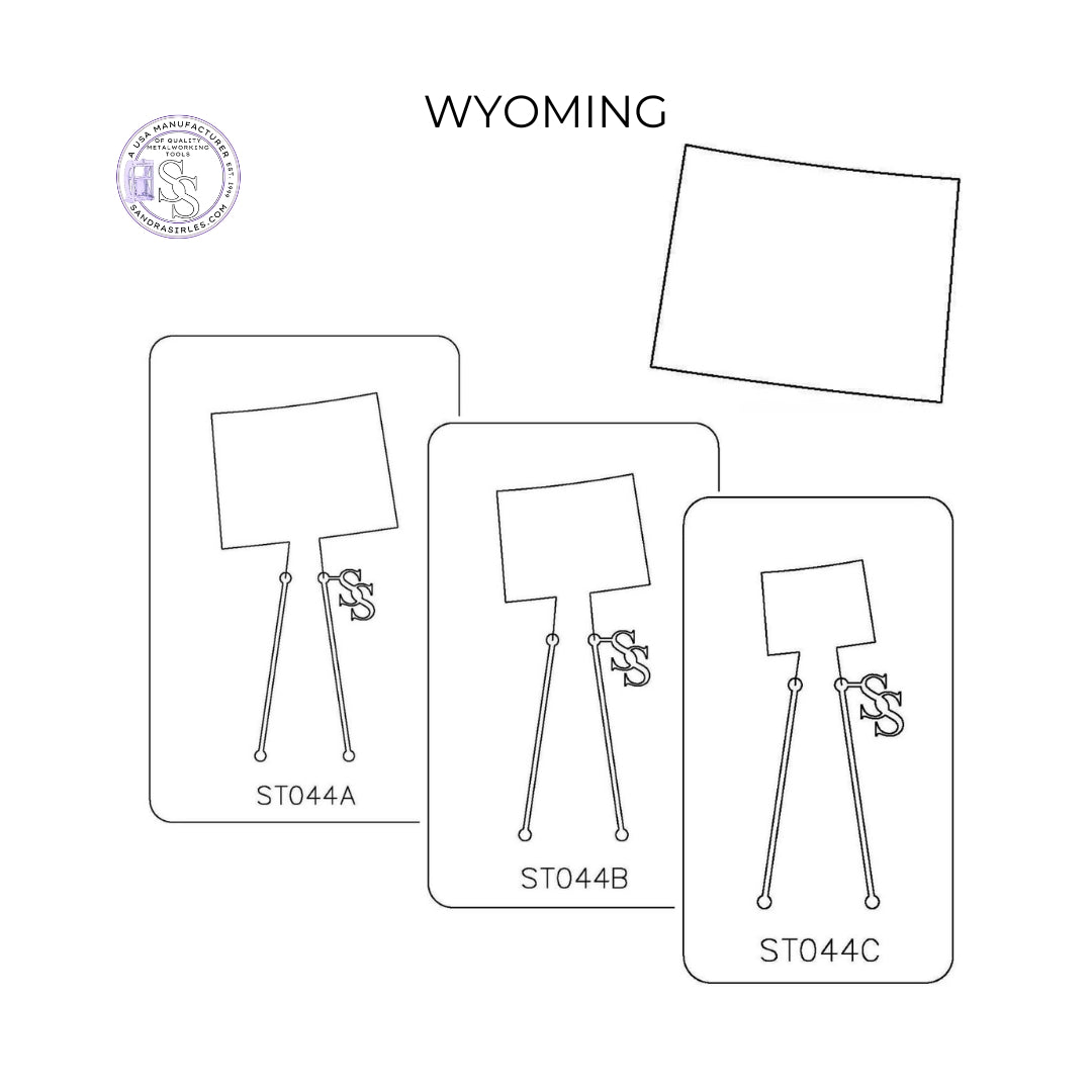 PANCAKE DIE ST044 STATE WYOMING