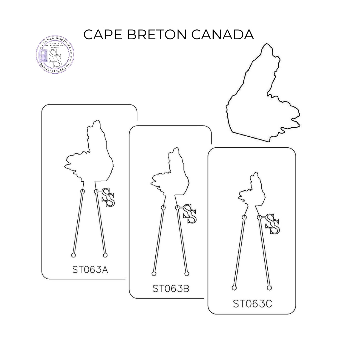 PANCAKE DIE ST063 CAPE BRETON ISLAND CANADA