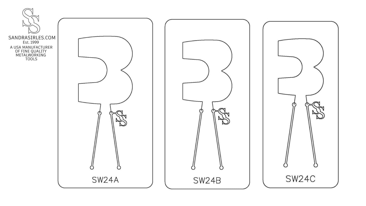 PANCAKE DIE SW24 BELT BUCKLE