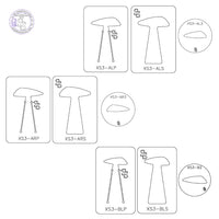 XS3 TRIO: EXACT SIZE FORMING DIE TRIO SET: 1 SILHOUETTE DIE, 1 PANCAKE DIE, 1 SPACER DIE