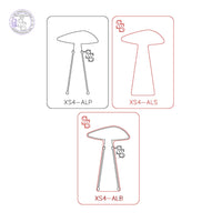 XS4 TRIO: EXACT SIZE FORMING DIE TRIO SETS: 1 SILHOUETTE DIE, 1 PANCAKE DIE, 1 SPACER