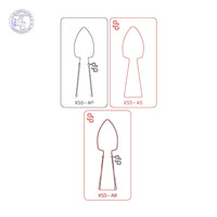 XS5 TRIO: EXACT SIZE FORMING DIE TRIO SETS: 1 SILHOUETTE DIE, 1 PANCAKE DIE, 1 SPACER DIE